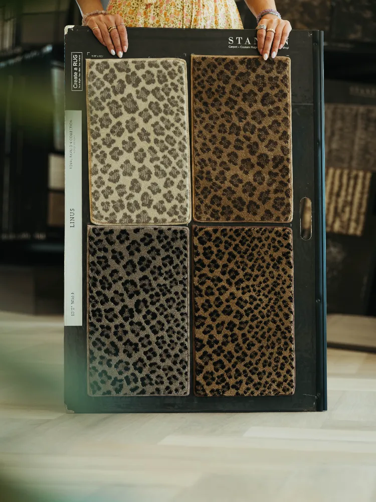 Animal print rugs at Carpet One